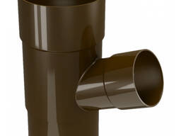 Тройник водосточный Диам.1: 63-220 мм, Диам.2: 80-100 мм, Матер: сталь; медь… в Шымкенте