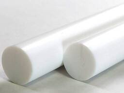 Фторопластовые стержни Марка: Ф-4; Ф-4К20…, Диам: 6-800 мм, Дл: 1-2000 мм в Караганде