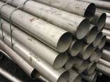Труба нержавеющая бесшовная 12Х18Н10Т, Профильная нержавеющая труба, Труба электросварная - фото 2