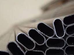 Труба плоскоовальная Диам.1 : 10-60 мм, Диам.2 : 20-120 мм, Стенка : 0.6-4 мм в Шымкенте