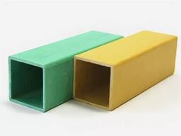 Труба профильная стеклопластиковая Сторона 1: 20–205 мм, Сторона 2: 25–205 мм в Астане