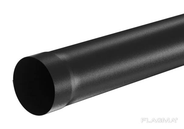 Трубы водосточные стальные; ПВХ, Размер: 102х76; 150; 100; 90. .. мм, L= 0,6-4 мм