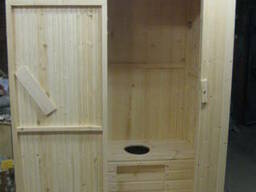 Купить деревянный уличный туалет для дачи. Туалетная кабина в Иваново и ивановской области.