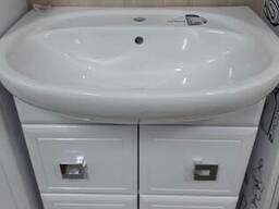 Тумба и раковина для ванной, размер 65