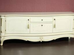 Тумба тв "Парма-38-02" из массива древесины