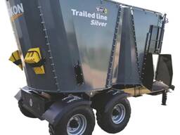 Турецкий кормораздатчик вертикальный прицепной 5-20 м3