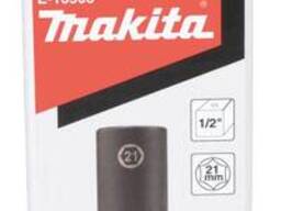 Ударная удлиненная торцовая головка 21x81,5 мм Impact Black 1/2" Makita E-16508