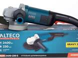 Угловая шлифмашина AGH 2400-230 S Alteco Heavy DUTY - фото 3
