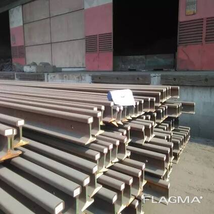 Steel rail railway type r43 used in plant for crane tracks
