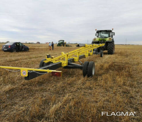 Универсальная тележка для транспортировки жаток двуосная CARELLO