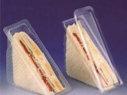 Упаковка для клаб сэндвичей