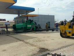 Услуга асфальтоукладчика