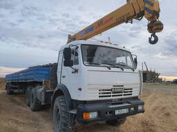 Услуги аренда заказ манипулятор вездеход Камаз 6х6 4х4