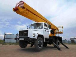 Услуги автовышки, Аренда, заказ 17-22м