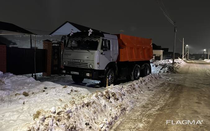 Услуги КамАЗа. Самосвал (карьерный). Доставка сыпучих строительных материалов: гравий, пес