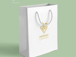 Печать логотипа на пакеты, футляры и коробки