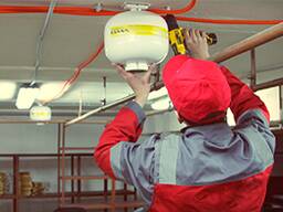 Установка аэрозольного пожаротушения