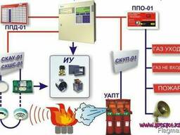 Установка автоматической системы пожаротушения