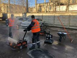 Установка инфракрасного нагрева асфальта Ря-06 размером 1 х 0.6 метра