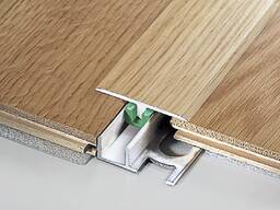 Установка переходных планок