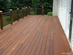 Строение летних площадок.