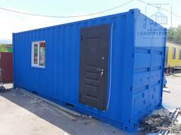 Утепленный контейнер для строителей