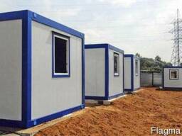 Утепленные жилые контейнера 20т.