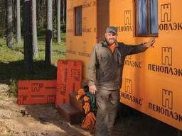 Утеплитель Пеноплэкс Теплекс Карбон Сетка клей пена грибки подложка