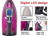 Утюг паровой с цветным LCD-экраном и керамической подошвой Sonifer SF-9029 - photo 3