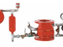 Узел управления спринклерный водозаполненный Прямоточный ДУ-100, ДУ-150, ДУ-200