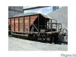 Вагонные поставки "ЩЕБНЯ" различных фракций.