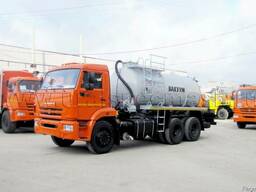 Вакуумная машина 10 куб на шасси Камаз/ Урал