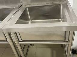 Ванна моечная. 1 мойка, 0.7 мм