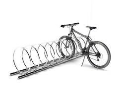 Велопарковки на 1-30 мест, Ширина: 75-2100 мм, L= 100-3800 мм, B= 290-2300 мм