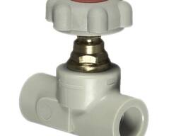 Вентиль полипропилен, полиэтилен, металлопластик Диам: 15-225 мм в Шымкенте
