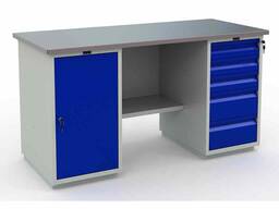 Верстак двухтумбовый Profi (№603)