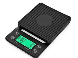 Весы для кофе с таймером для бариста до 5 кг / шаг 0,1 г