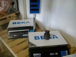 Весы торговые электронные 35и 50кг (со стойкой и без).