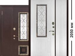 Входные двустворчатые двери по оптовым ценам