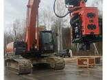 Вибропогружатель с боковым захватом для экскаватора 36-52 тонн - фото 4