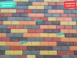 Вибропрессованная прессованная-брусчатка кирпич 10/20