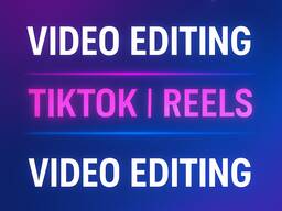 Видеомонтаж для TikTok и Instagram | Быстро, креативно, качественно