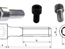 Винт DIN 912 с внутренним шестигранником | М20–М64 | Длина до 700 мм