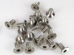 Винт М4.0х8 шестигранник конус нержавейка