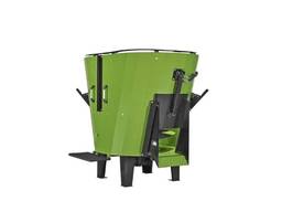 Винтовой вертикальный кормосмеситель с электроприводом. Стационарные от 1,5 до 3-ёх m3