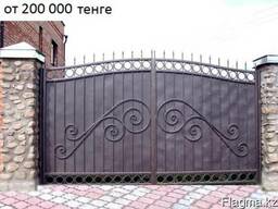 Ворота, заборы, решетки на окна.