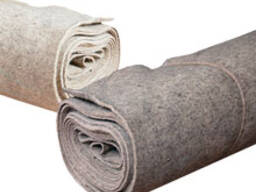 Войлок технический Т (тонкошерстный толщ.4-6 мм, шир.1400 мм) тёмный