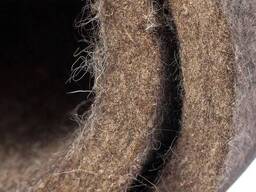 Войлок технический Пс (полугрубошерстный для сальников толщ. 19-20 мм, шир. ~1800 мм). ..