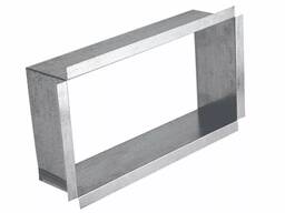 Врезка прямоугольная Размер1: 100-2000 мм, Размер2: 100-1200 мм, s= 0,55-1 мм в Шымкенте