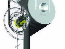 Вытяжные катушки для грузовых авто, шланг 10 м, Ø150мм. ..